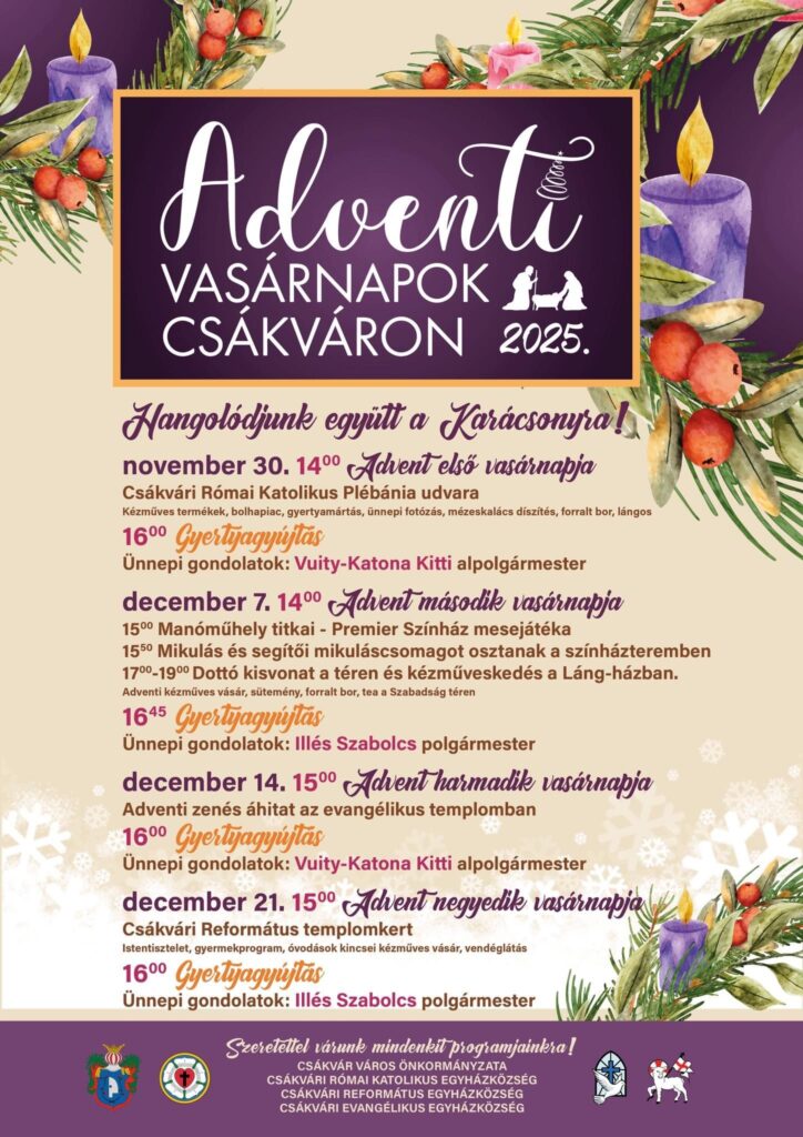 31400 advent csakvar